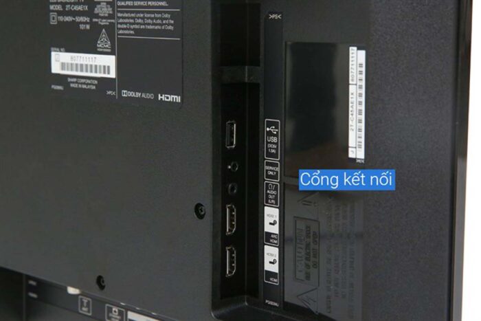 Tivi Sharp 2T-C45AE1X 45 Inch Full HD LED Smart - Ảnh 7