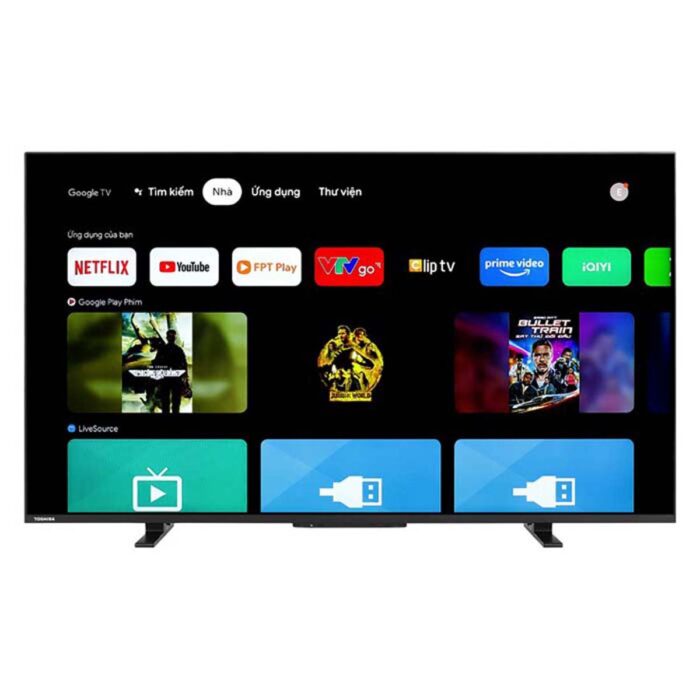 Tivi Toshiba 50M550LP 50 Inch 4K QLED Google - Ảnh 4