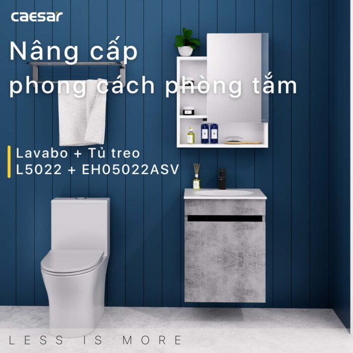 Tủ lavabo CAESAR L5022 EH05022ASV - Ảnh 3