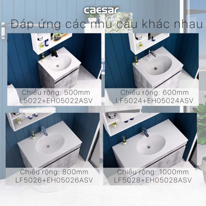 Tủ lavabo CAESAR L5022 EH05022ASV - Ảnh 11