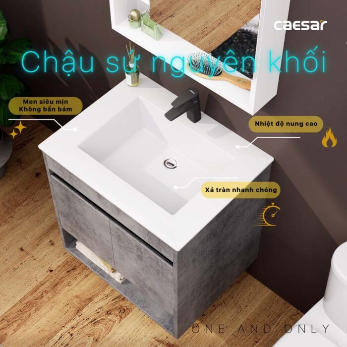 Tủ lavabo CAESAR LF5030 EH05030ASV - Ảnh 6