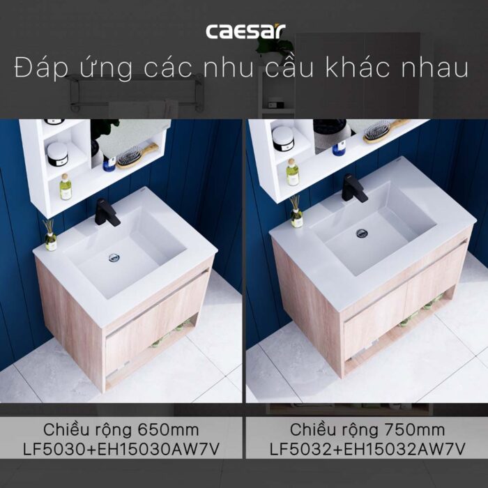 Tủ lavabo CAESAR LF5032 EH15032AW7V - Ảnh 12