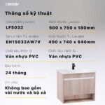 Tủ lavabo CAESAR LF5032 EH15032AW7V - Ảnh 2