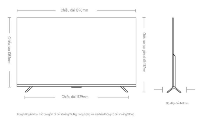 Tivi Xiaomi Redmi Max 85 Inch 2025 - Ảnh 2