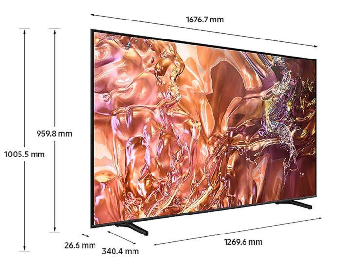 Tivi Samsung QA75QE1DAKXXV QLED 75 Inch 4K Smart - Ảnh 2