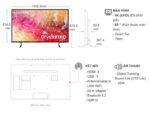 Tivi Samsung UA65DU7000KXXV 65 Inch 4K LED Smart - Ảnh 3