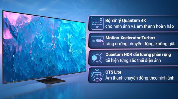 Tivi Samsung QA65Q70CAKXXV 65 Inch 4K QLED Smart - Ảnh 2