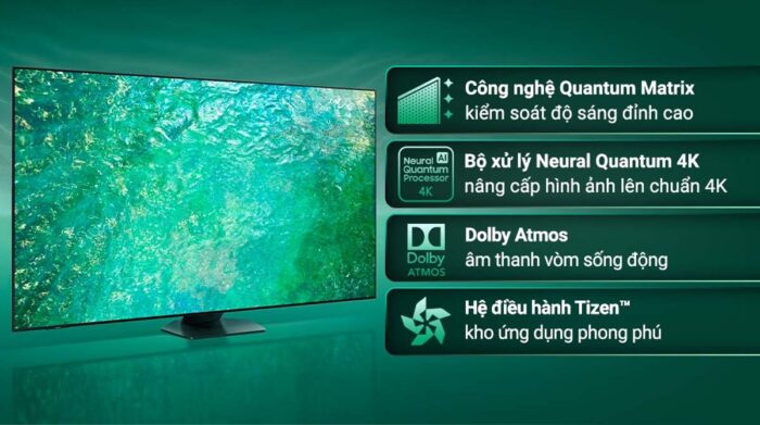 Tivi Samsung QA85QN85CAKXXV 85 Inch 4K Neo QLED Smart - Ảnh 2
