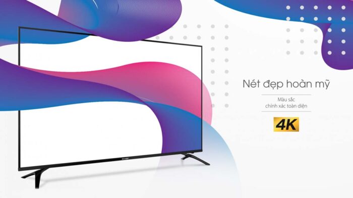 Tivi Sharp 4T-C60CK1X 60 Inch 4K LED Android - Ảnh 2