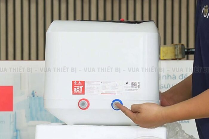 Bình nóng lạnh Rossi BELLO S+ 30L lít vuông BLS 30SQ gián tiếp 2500w - Ảnh 4