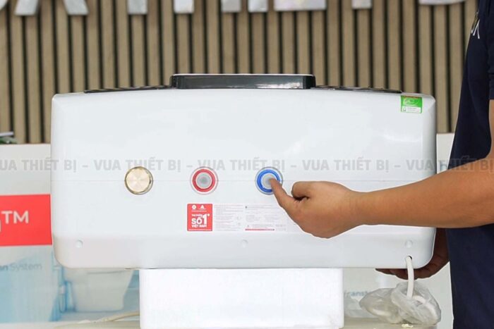 Bình nóng lạnh Rossi PURO 30L lít ngang RPO 30SL gián tiếp 2500w - Ảnh 6