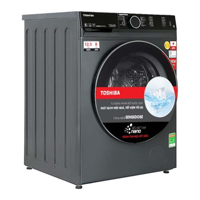 Máy giặt sấy Toshiba TWD-BM135GF4V(MG) 12.5kg 8kg Inverter - Ảnh 10