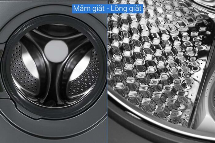 Máy giặt sấy Toshiba TWD-BM135GF4V(MG) 12.5kg 8kg Inverter - Ảnh 7