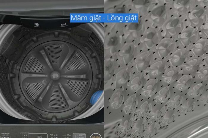 Máy giặt Toshiba AW-DM1100PV(KK) Inverter 10kg - Ảnh 10