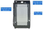 Máy giặt Toshiba AW-DM1100PV(KK) Inverter 10kg - Ảnh 11