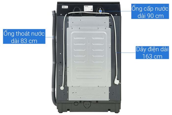 Máy giặt Toshiba AW-DM1100PV(KK) Inverter 10kg - Ảnh 11
