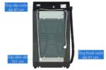 Máy giặt Toshiba AW-M905BV(MK) 8kg - Ảnh 11