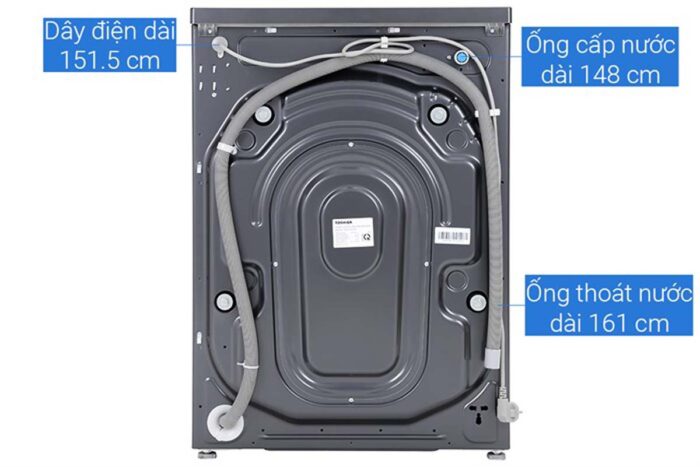 Máy giặt Toshiba TW-BK105G4V(MG) Inverter 9.5kg - Ảnh 10