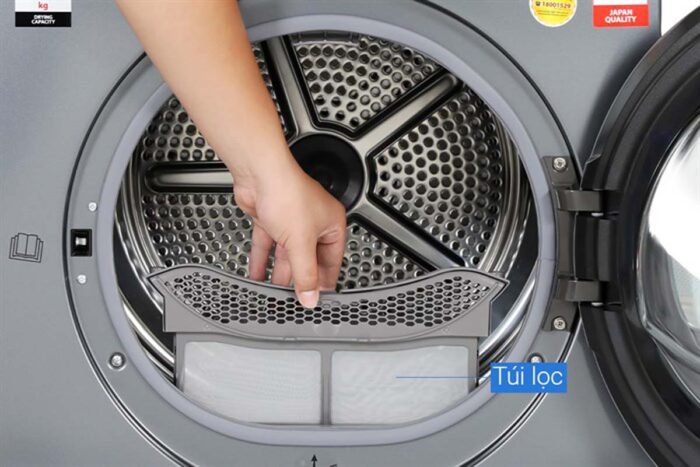 Máy sấy quần áo Toshiba TD-BK110GHV(MK) 10Kg - Ảnh 7