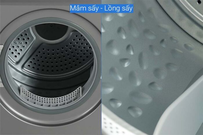 Máy sấy quần áo Toshiba TD-H80SEV(SK) 7Kg - Ảnh 7