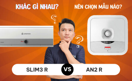 Home Megamarket 190 So sánh ARISTON AN2 R & SLIM3 R khác gì nhau