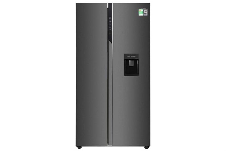 Tủ Lạnh Aqua AQR-SW541XA(BL) Side By Side Inverter 570 Lít