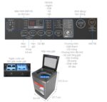 Máy giặt Toshiba AW-DUN1800MV(SG) Inverter 17kg - Ảnh 2