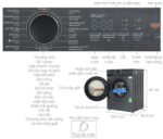 Máy giặt Toshiba TW-T21BU115UWV(MG) Inverter 10.5kg - Ảnh 3