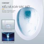 Bồn cầu 1 khối CAESAR C1391 nắp êm M260 - Ảnh 6