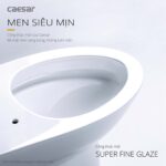 Bồn cầu 1 khối CAESAR C1391 nắp êm M260 - Ảnh 8