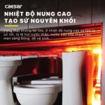 Bồn cầu treo tường CAESAR CPT1505 két nước âm TH1520 - Ảnh 8