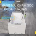 Bồn tắm CAESAR MT0870L MT0870R Massage chân yếm 1.7M - Ảnh 4
