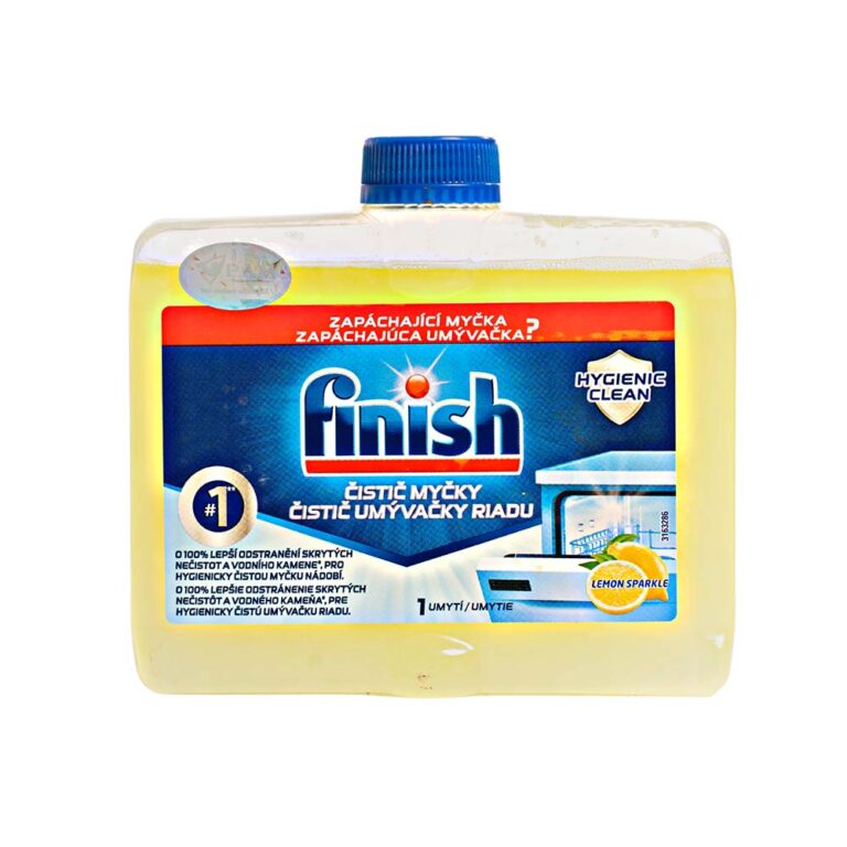 Dung dịch vệ sinh máy rửa bát Finish 250ml hương chanh
