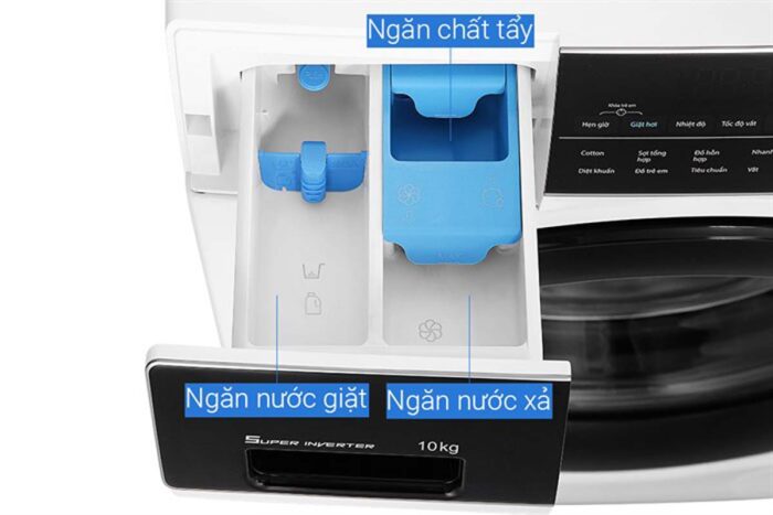 Máy giặt Aqua AQD-A1000G.W Inverter 10kg - Ảnh 4