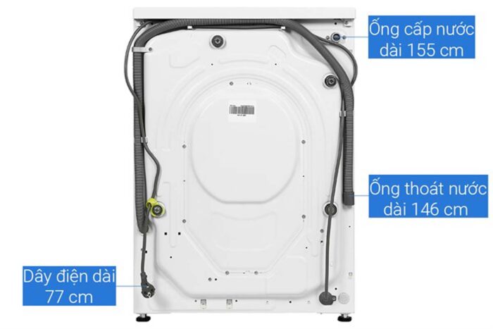 Máy giặt Aqua AQD-A1000G.W Inverter 10kg - Ảnh 8