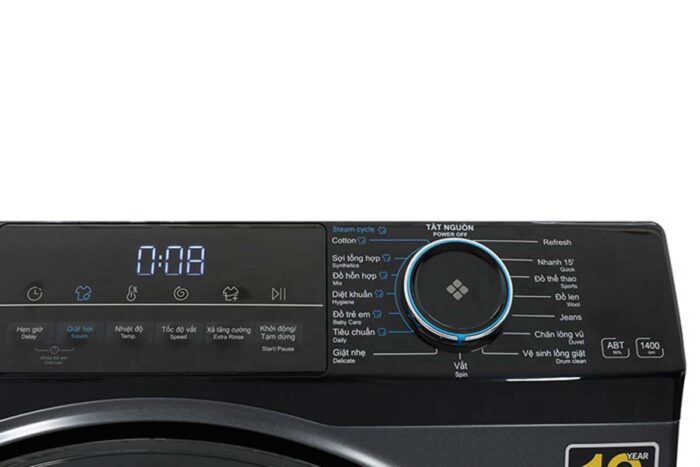 Máy giặt Aqua AQD-A852J.BK Inverter 8.5kg - Ảnh 8