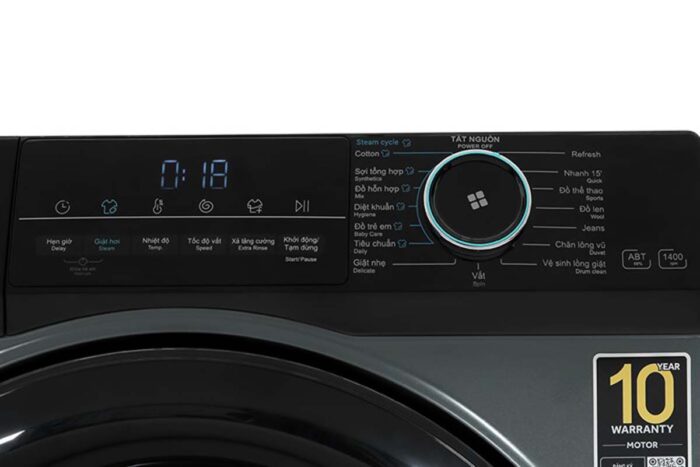 Máy giặt Aqua AQD-A952J.BK Inverter 9.5kg - Ảnh 7