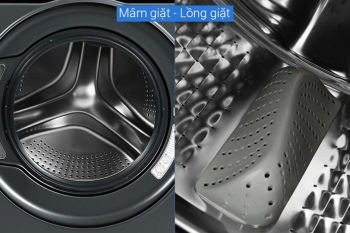 Máy giặt Aqua AQD-A952J.BK Inverter 9.5kg - Ảnh 8