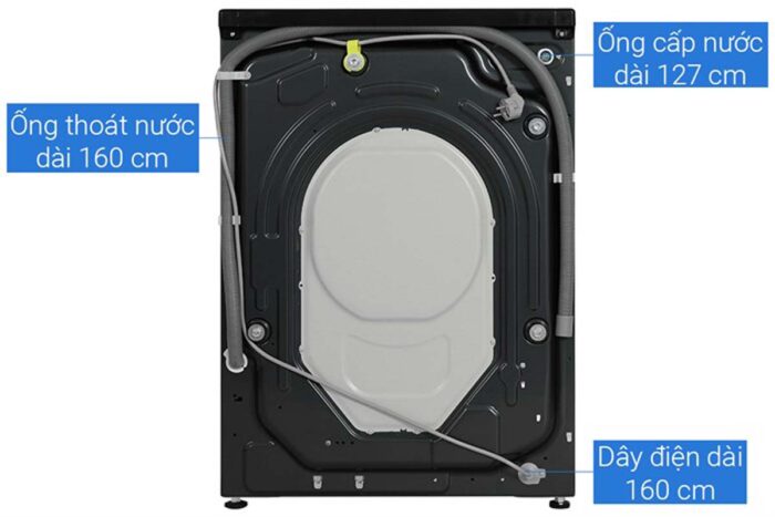 Máy giặt Aqua AQD-A952J.BK Inverter 9.5kg - Ảnh 10