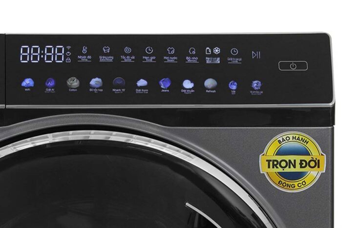 Máy giặt Aqua AQD-DDW1000J.BK Inverter 10kg - Ảnh 8