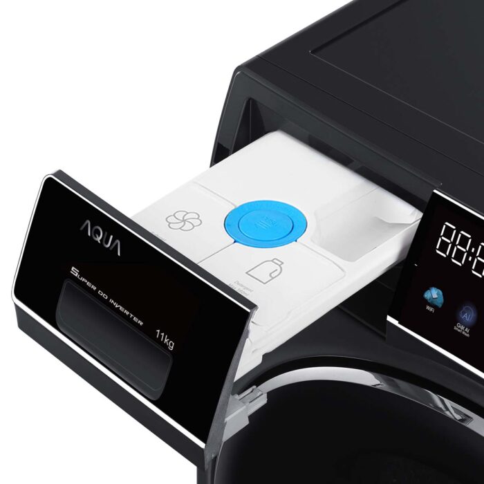 Máy giặt Aqua AQD-DDW1100J.BK Inverter 11kg - Ảnh 3