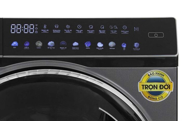 Máy giặt Aqua AQD-DW1000J.BK Inverter 10kg - Ảnh 7