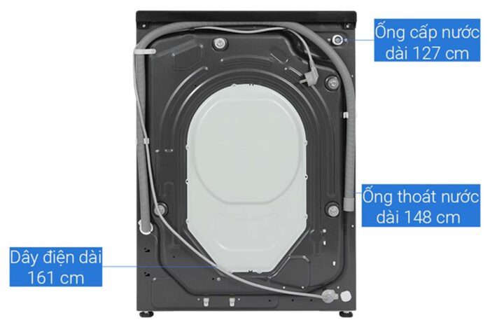 Máy giặt Aqua AQD-DW1000J.BK Inverter 10kg - Ảnh 10