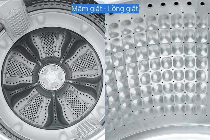 Máy giặt Aqua AQW-DR105FT.BK Inverter 10.5kg - Ảnh 10