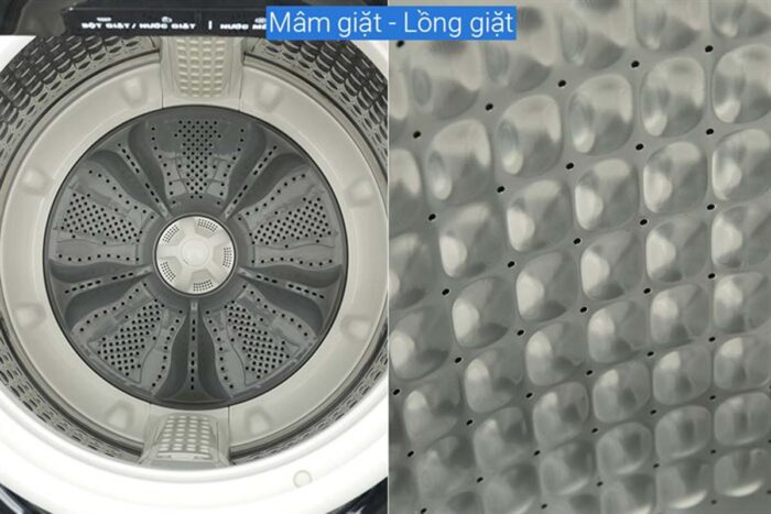 Máy giặt Aqua AQW-DR120HT.BK Inverter 12kg - Ảnh 9