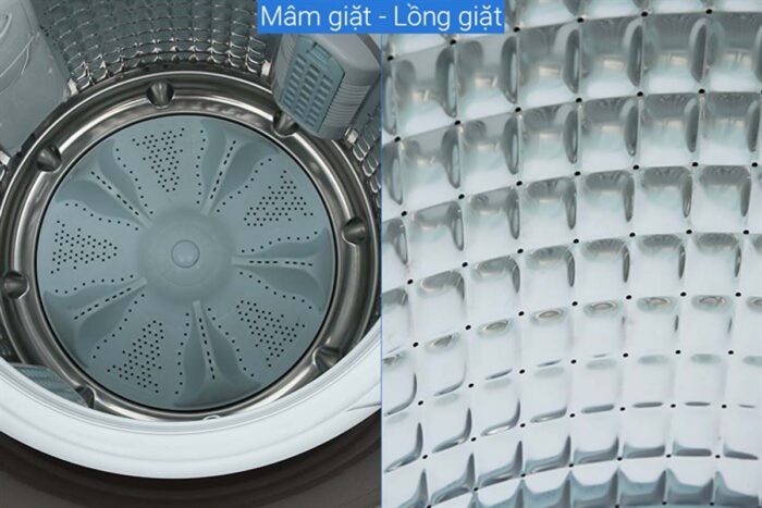 Máy giặt Aqua AQW-DR130UGT.PS Inverter 13kg - Ảnh 11