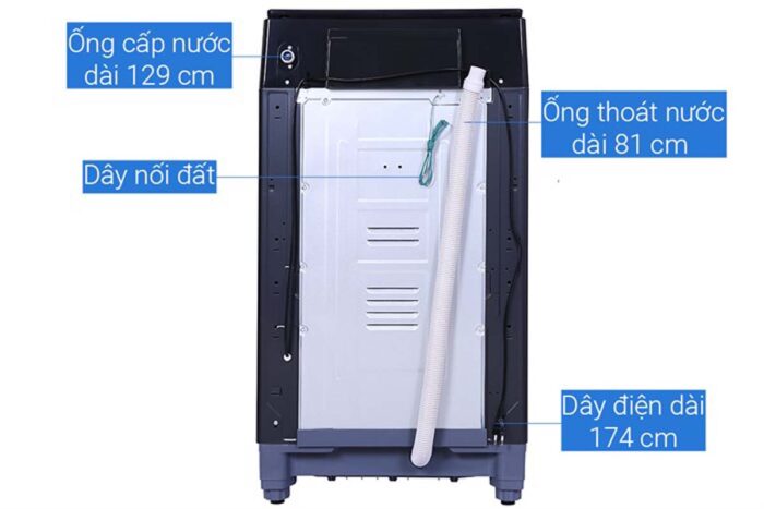 Máy giặt Aqua AQW-F100GT.BK 10kg - Ảnh 11