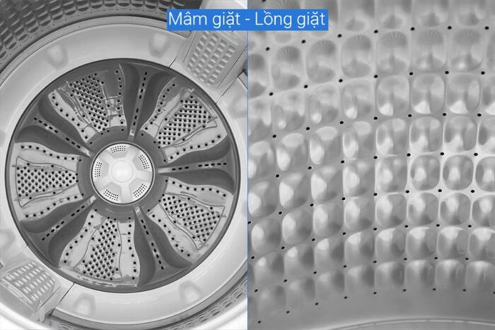 Máy giặt Aqua AQW-FR105GT.BK 10.5kg - Ảnh 10