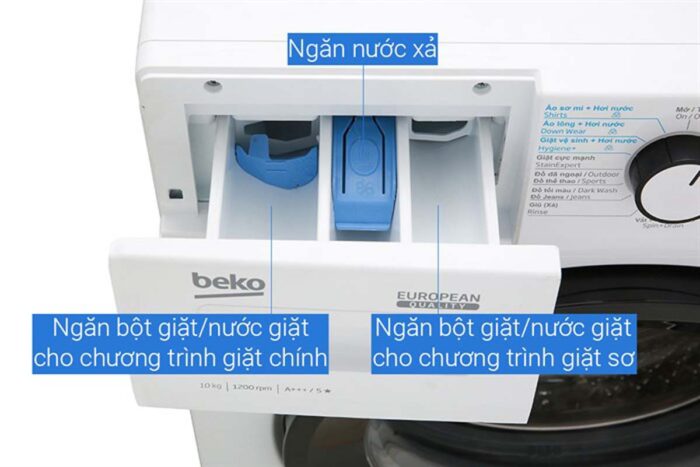 Máy giặt Beko WCV8612XB0ST 8kg Inverter - Ảnh 7