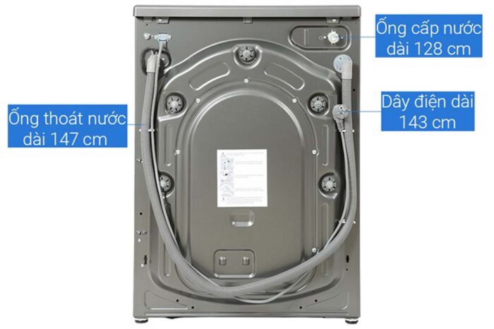 Máy giặt Beko WCV8614XB0STS 8kg Inverter - Ảnh 10